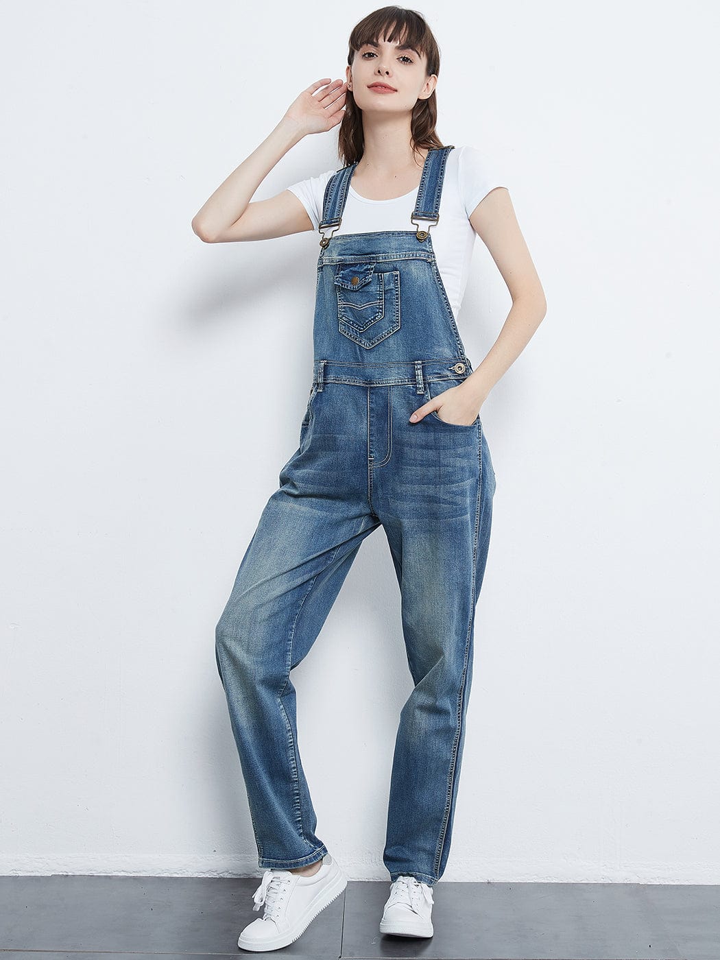 Vintage Straight-Leg Overalls - Image 63