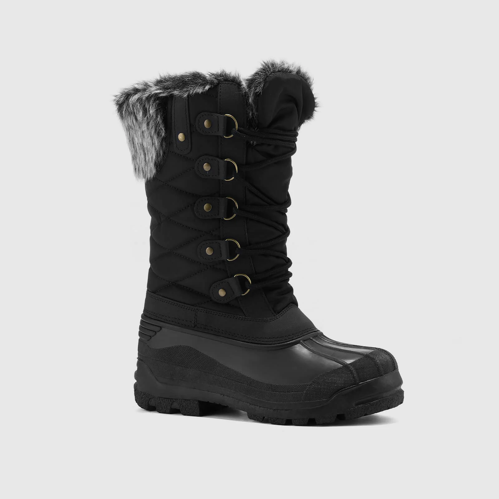 Fur Lined Waterproof Snow Boots - Image 5