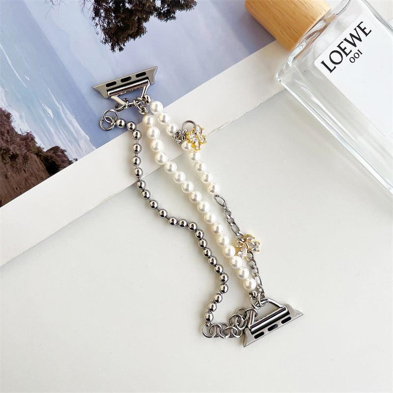 Watch Pearl Metal Chain Small Fragrance - Image 2