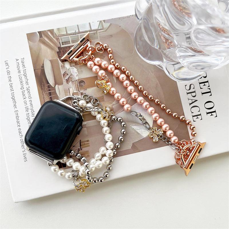 Watch Pearl Metal Chain Small Fragrance - Image 5