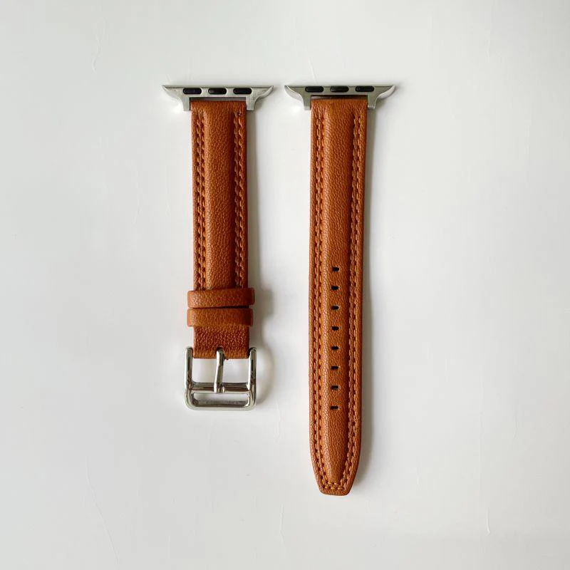 Watch Strap Genuine Leather Iwatch Strap Applewatch - Image 6