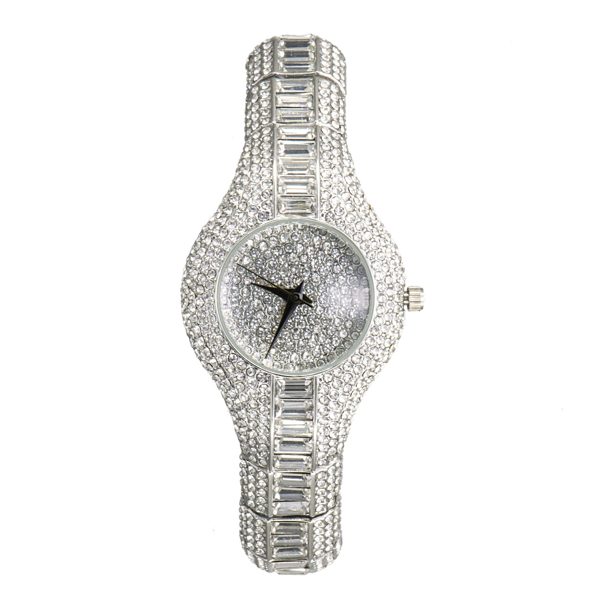 Watch With Diamonds And Colorful Stones Full Of Diamonds European-Style High-End Watches For Women - Image 3