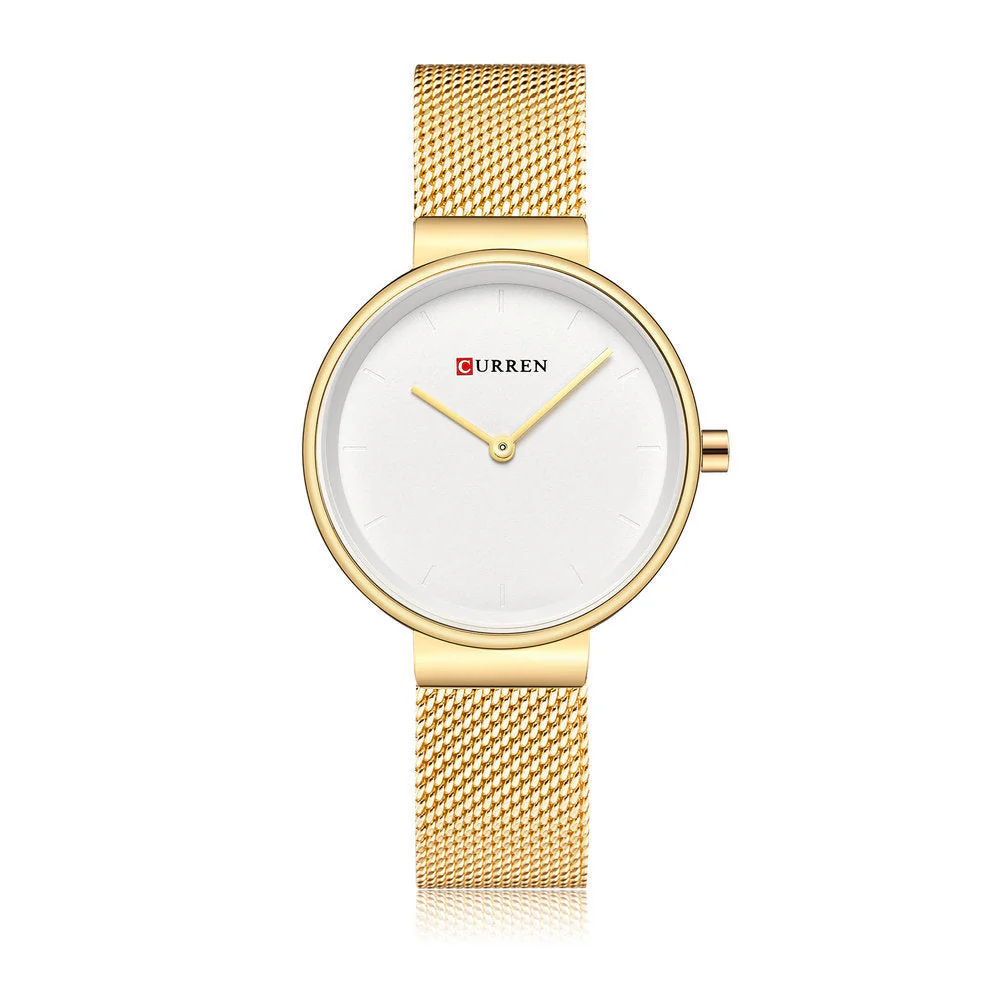 Water Quartz Watch Mesh Belt Casual Business Pointer Watch - Image 14