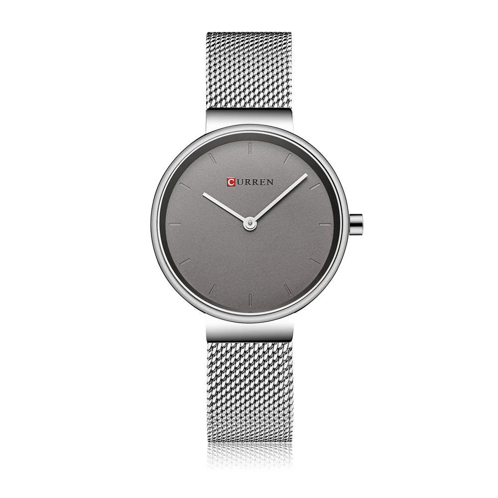 Water Quartz Watch Mesh Belt Casual Business Pointer Watch - Image 5