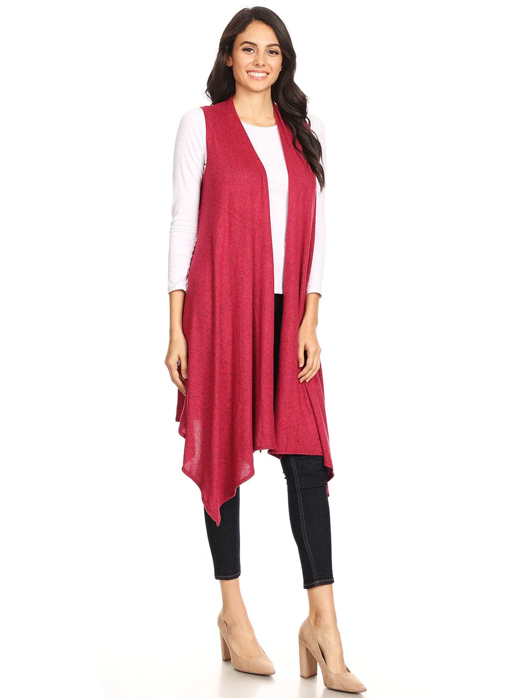 Waterfall Cardi Vest - Image 12