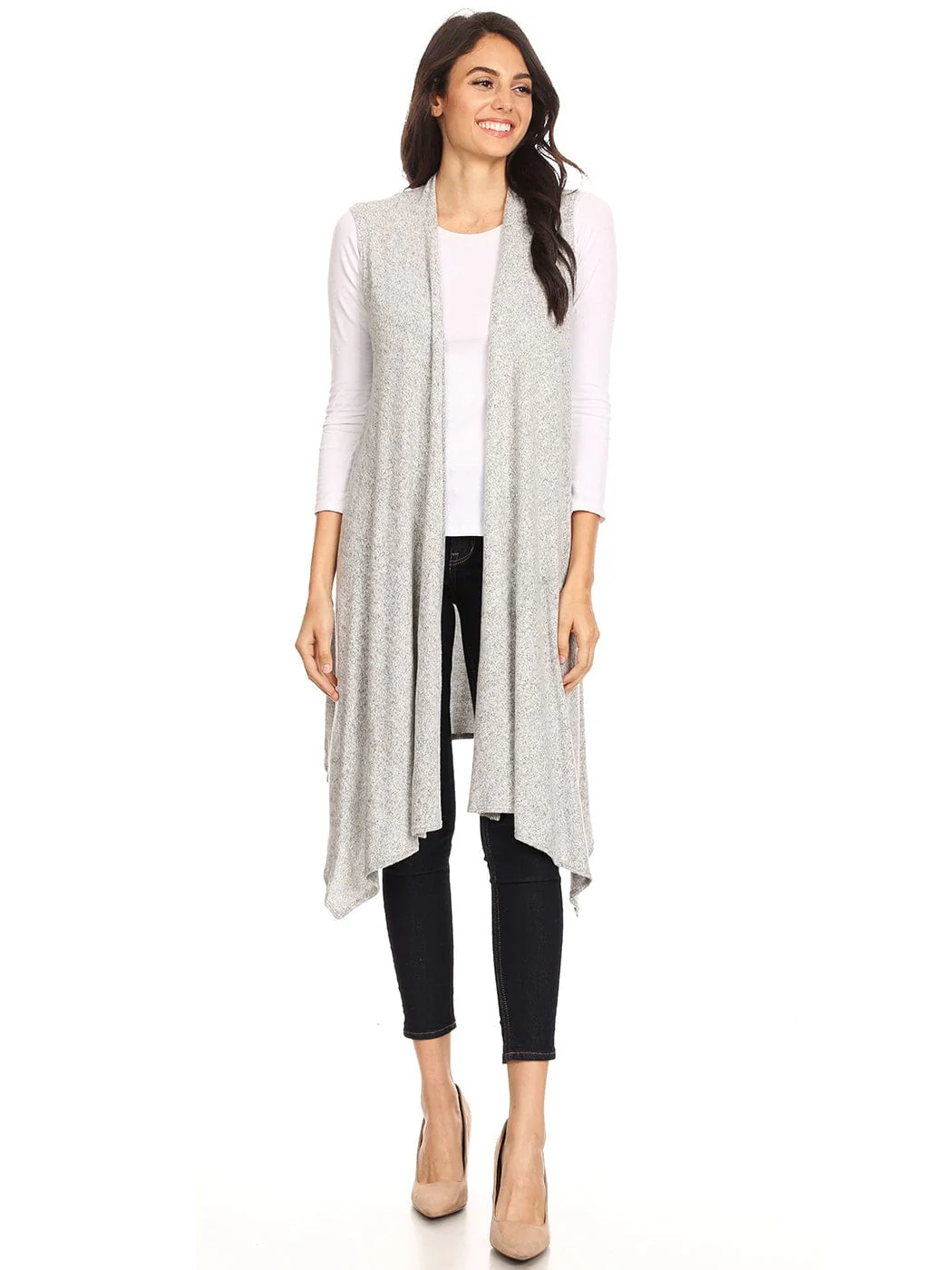 Waterfall Cardi Vest - Image 6