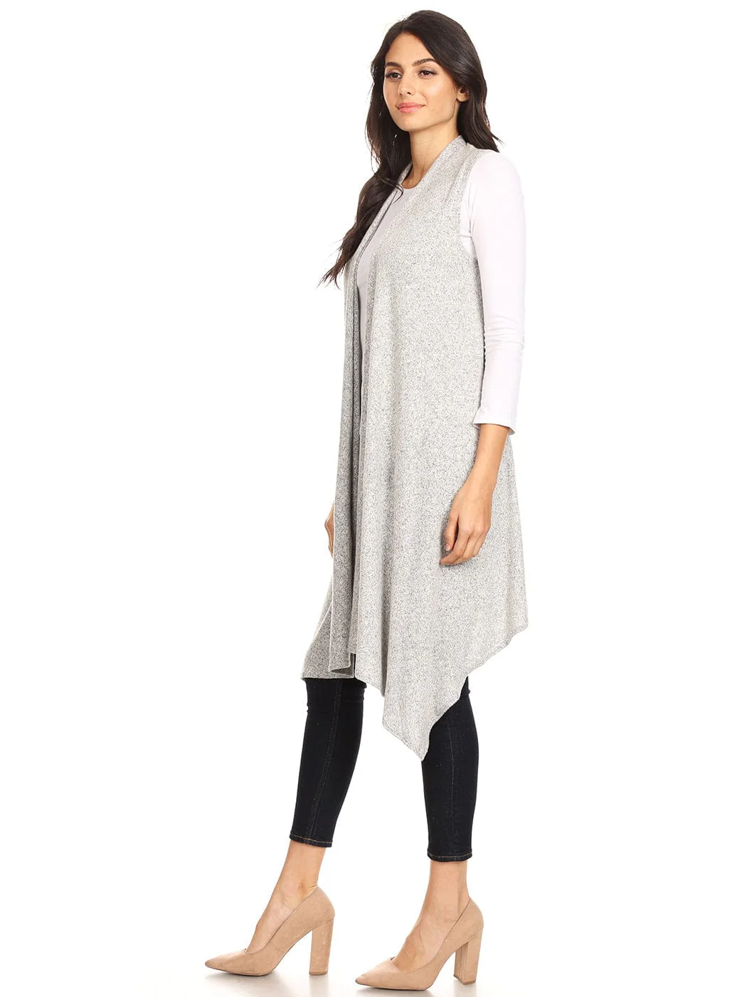 Waterfall Cardi Vest - Image 8