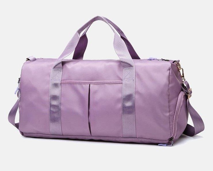 Waterproof Lined Long Duffel Gym Bag - Image 3
