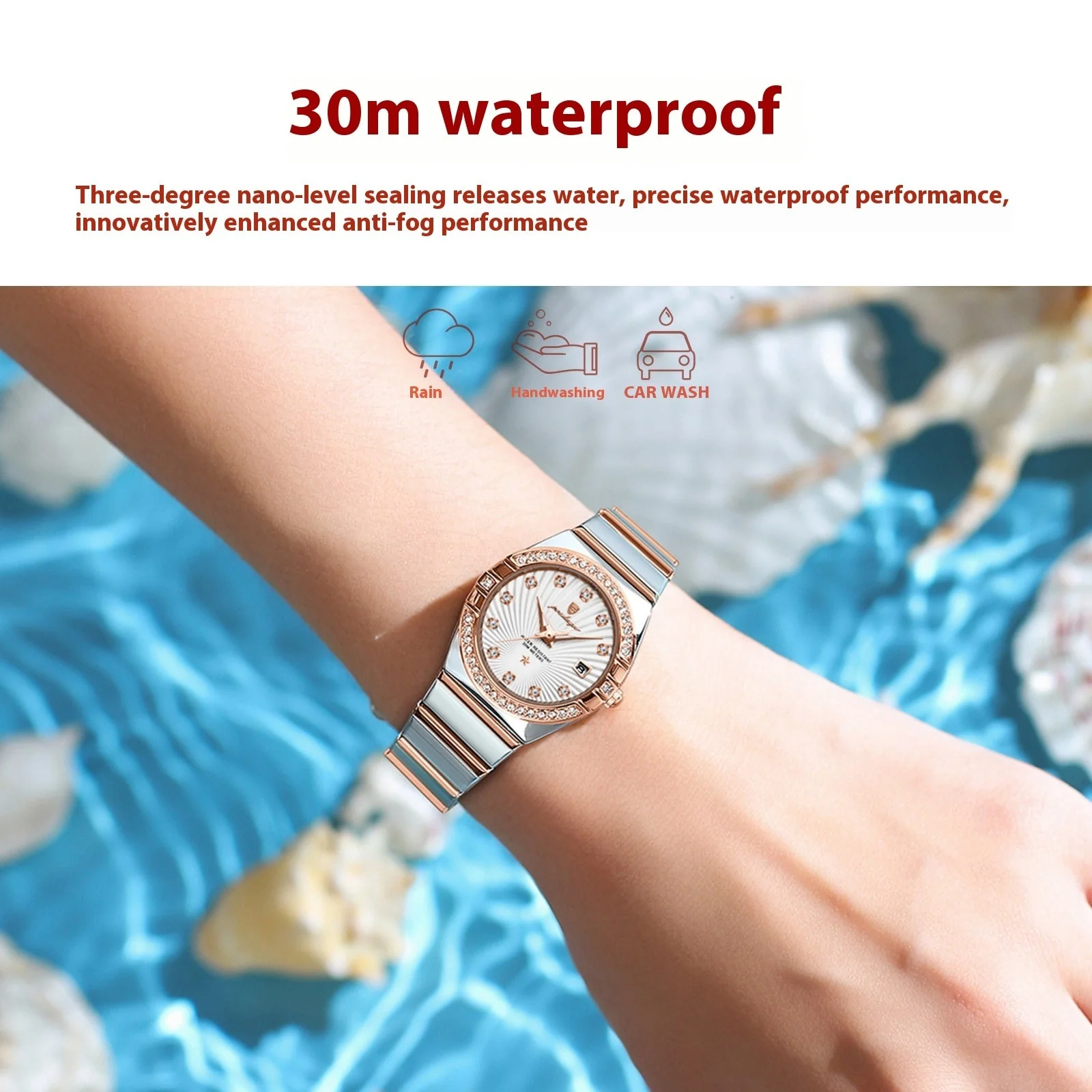 Waterproof Luminous Ultra-thin Watch - Image 2