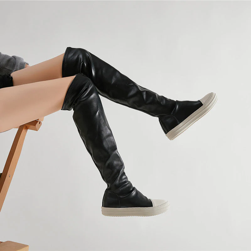 Waterproof Platform Boots - Image 2