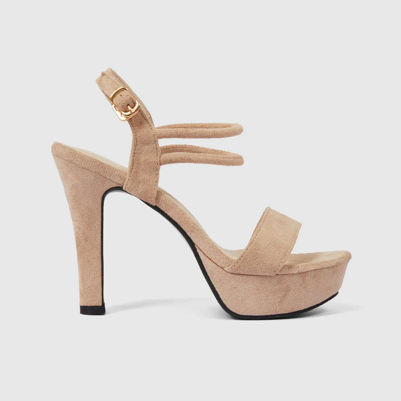 Waterproof Platform Chunky High Heel Sandals - Image 2