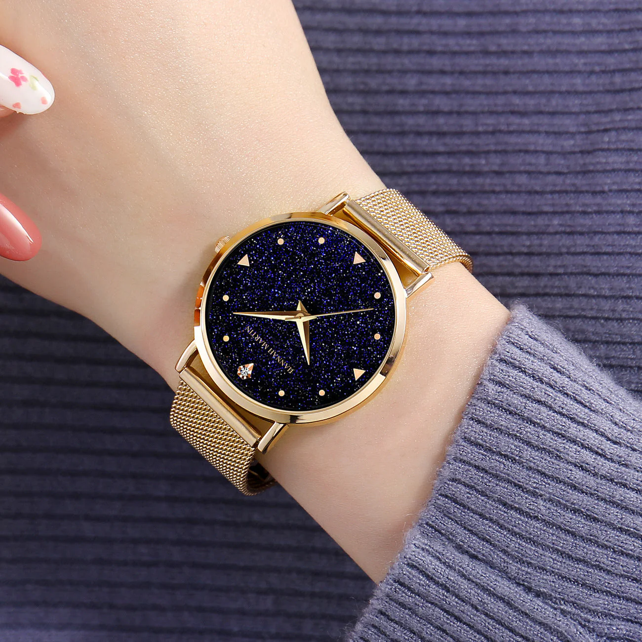 Waterproof Starry Simple Quartz Watch