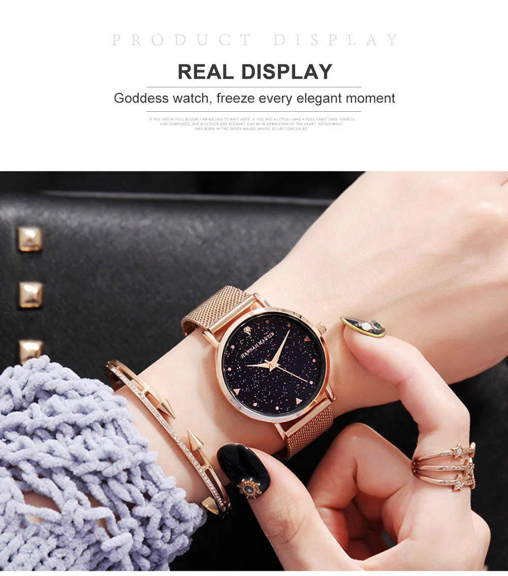 Waterproof Starry Simple Quartz Watch - Image 10