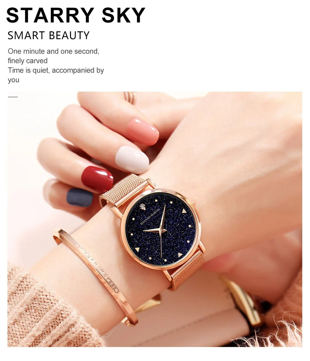 Waterproof Starry Simple Quartz Watch - Image 8