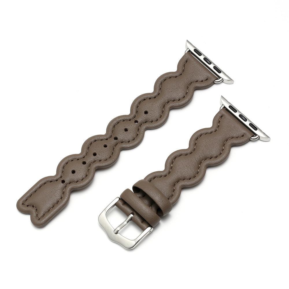 Wave Pattern Small Fragrant Leather Strap - Image 4
