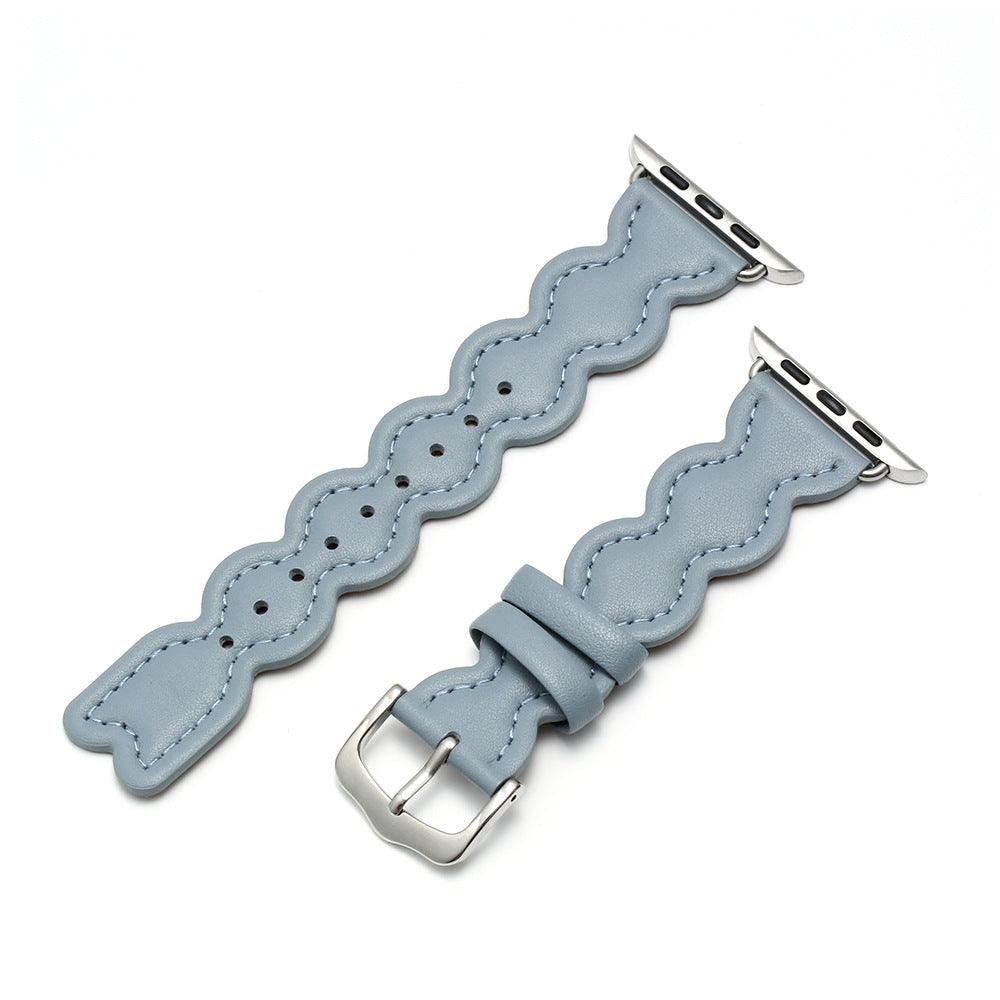 Wave Pattern Small Fragrant Leather Strap - Image 5