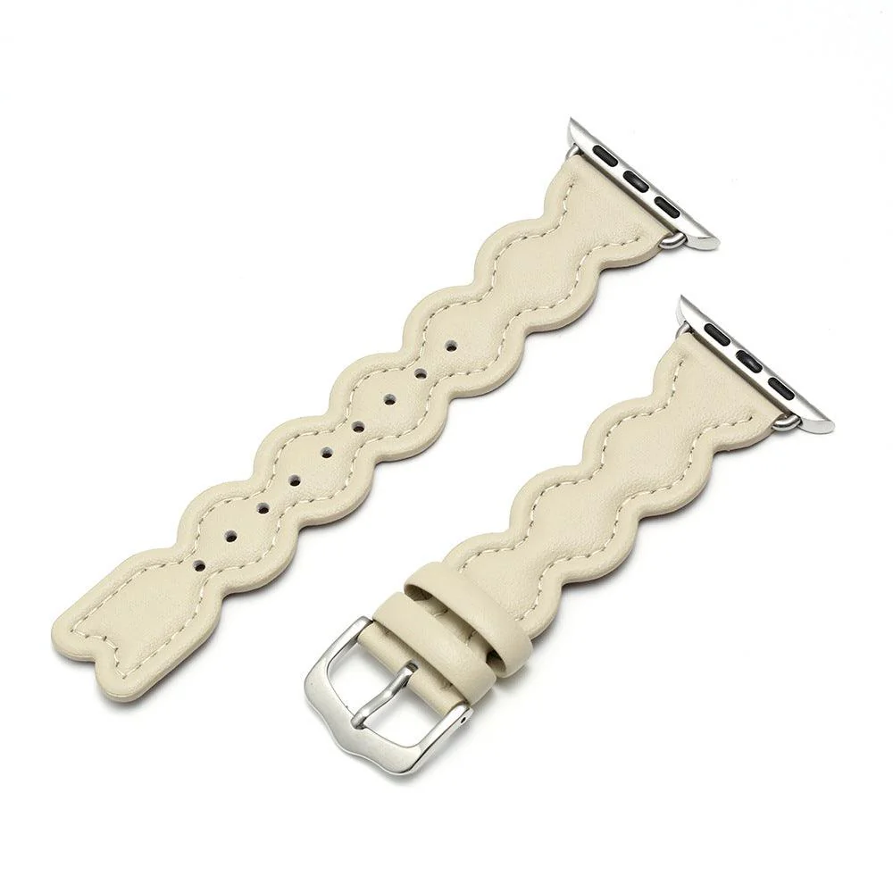 Wave Pattern Small Fragrant Leather Strap - Image 6