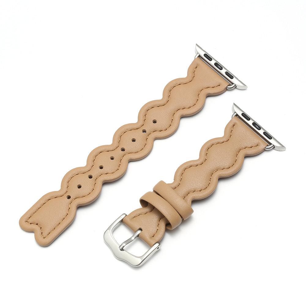 Wave Pattern Small Fragrant Leather Strap - Image 7