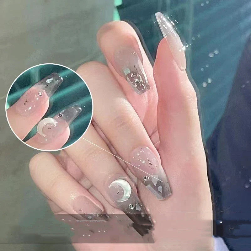 Wearing Armor Cool Grey Moonlight Long Stick Diamonds - Image 2
