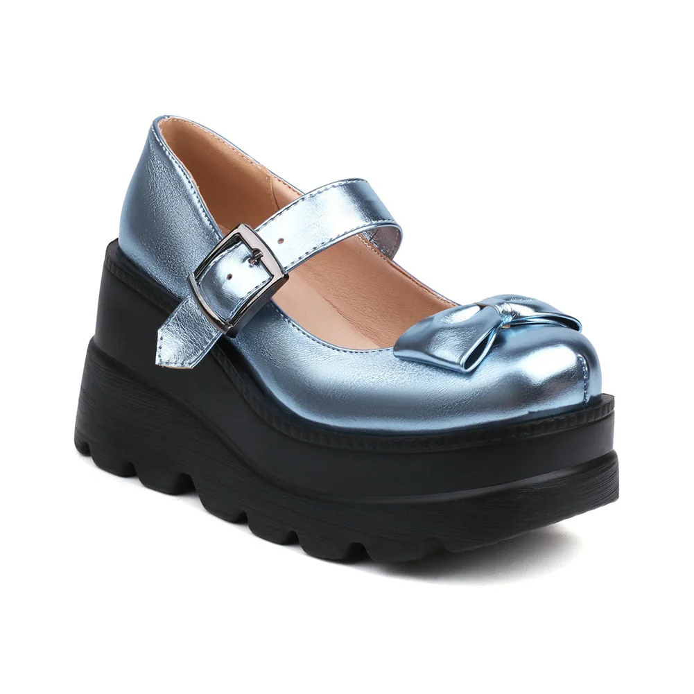 Wedge Heel Flats Shoes - Image 8