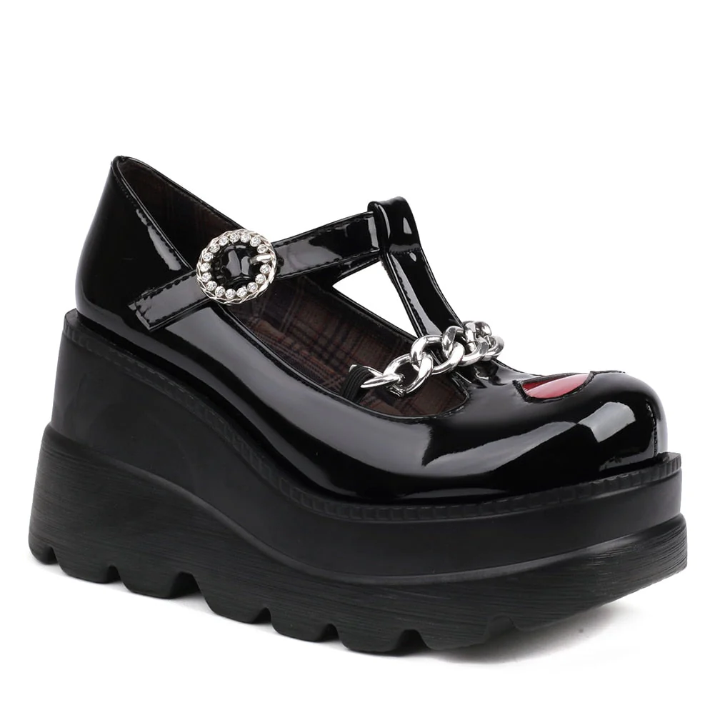 Wedge Heel Flats Shoes - Image 9