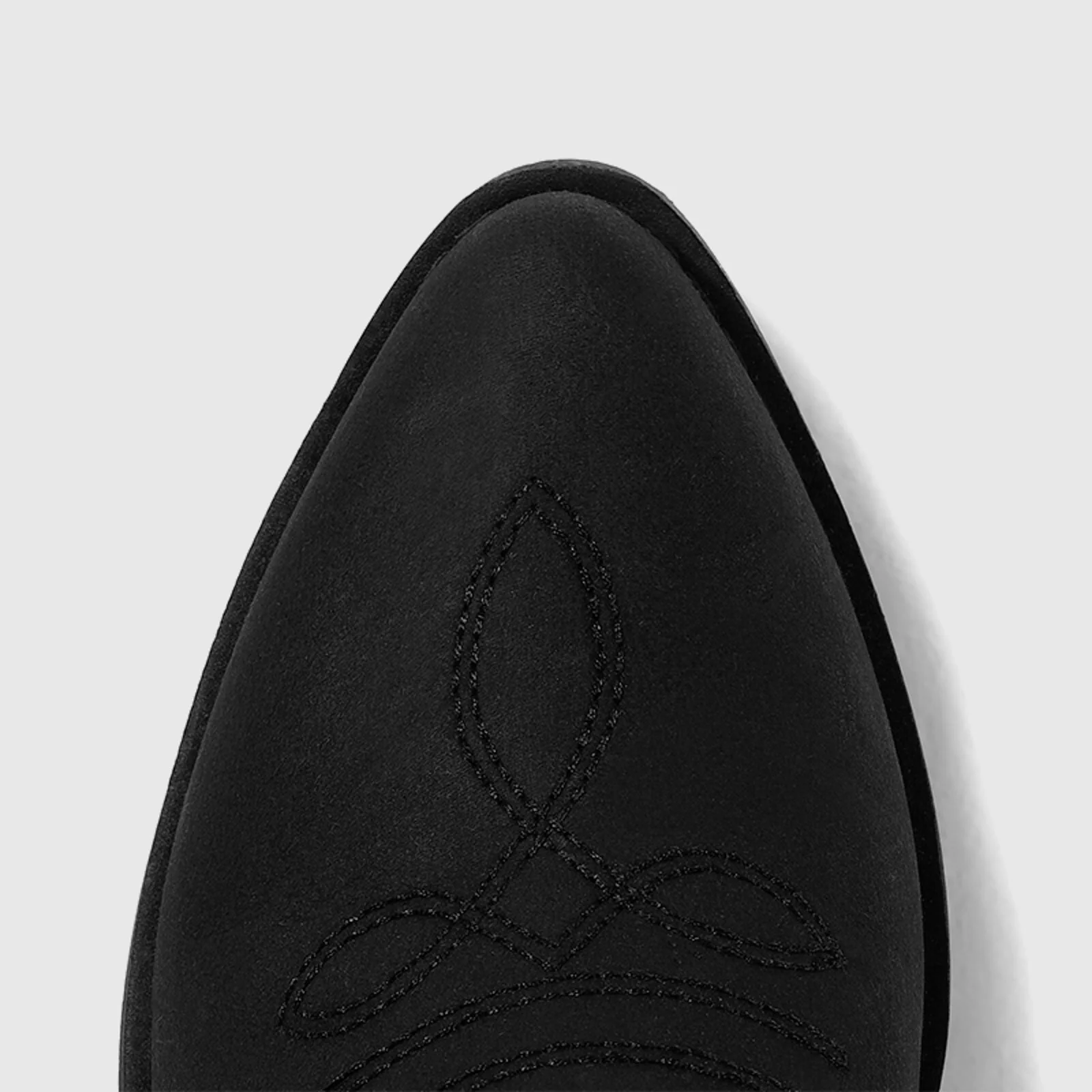 Western Cowboy Boots Embroidered Mid-Calf Pointed Toe Cowgirl Booties - Image 22