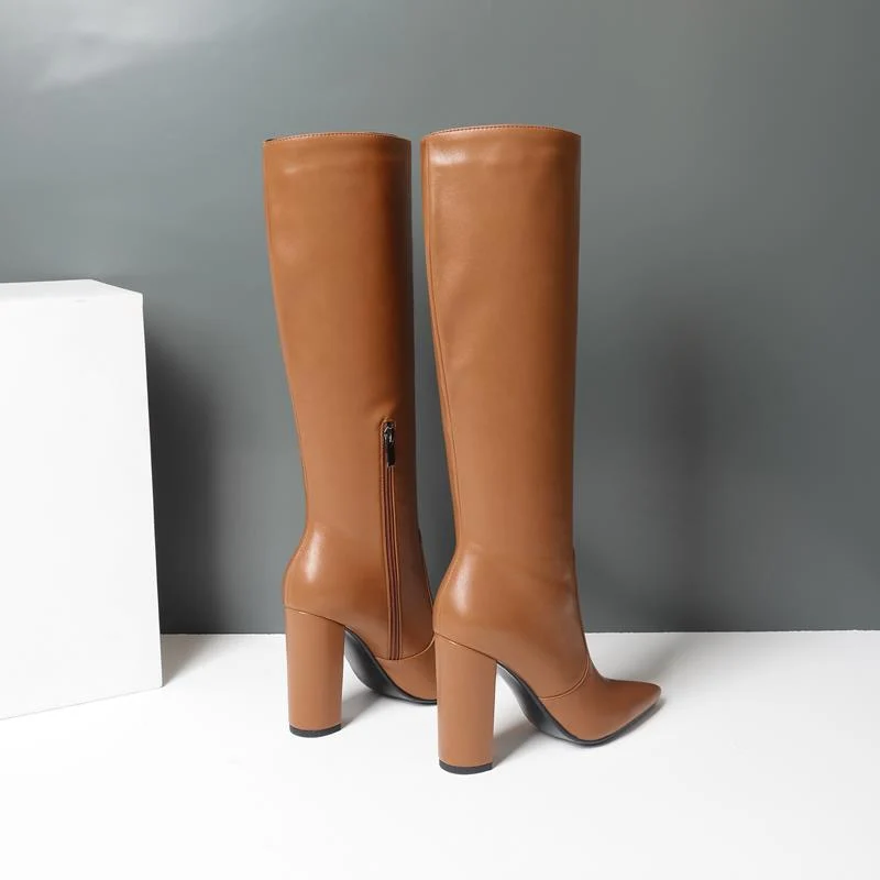 Western knee high boots - Image 8