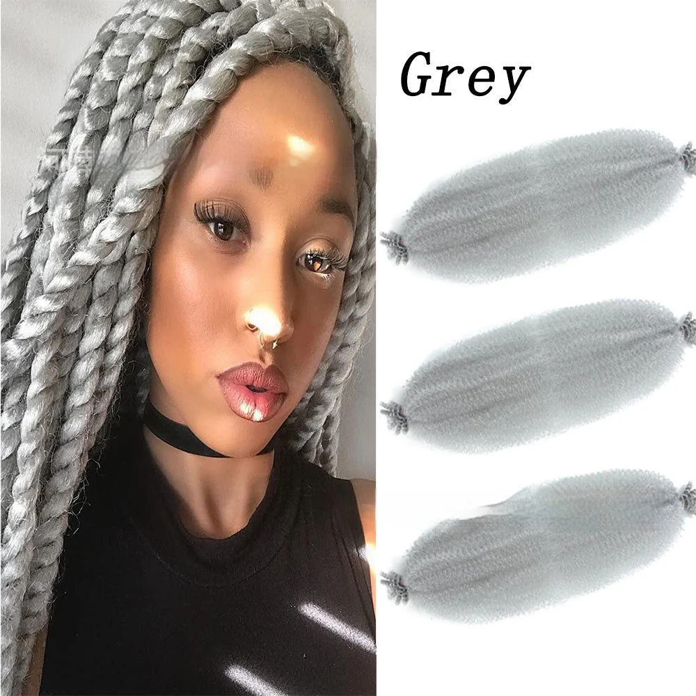 Wig Crochet Hair Springy Afro Twist Hair Chemical Fiber Wig Dreadlocks - Image 15
