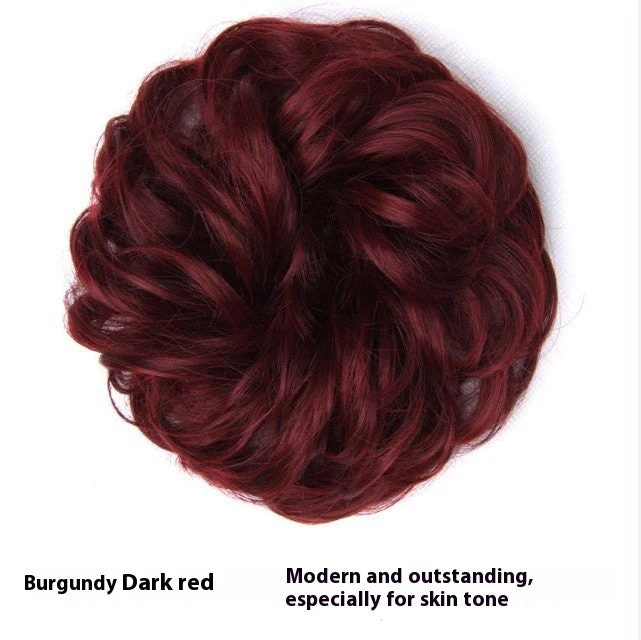 Wig Hair Band Bun Hair Band Fluffy Matte Simulation - Image 10