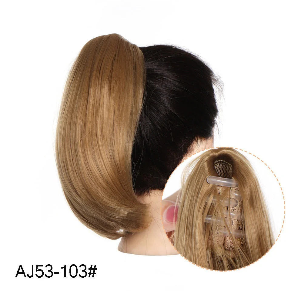 Wig Ponytail Clip-on Short Inner Buckle - Image 11