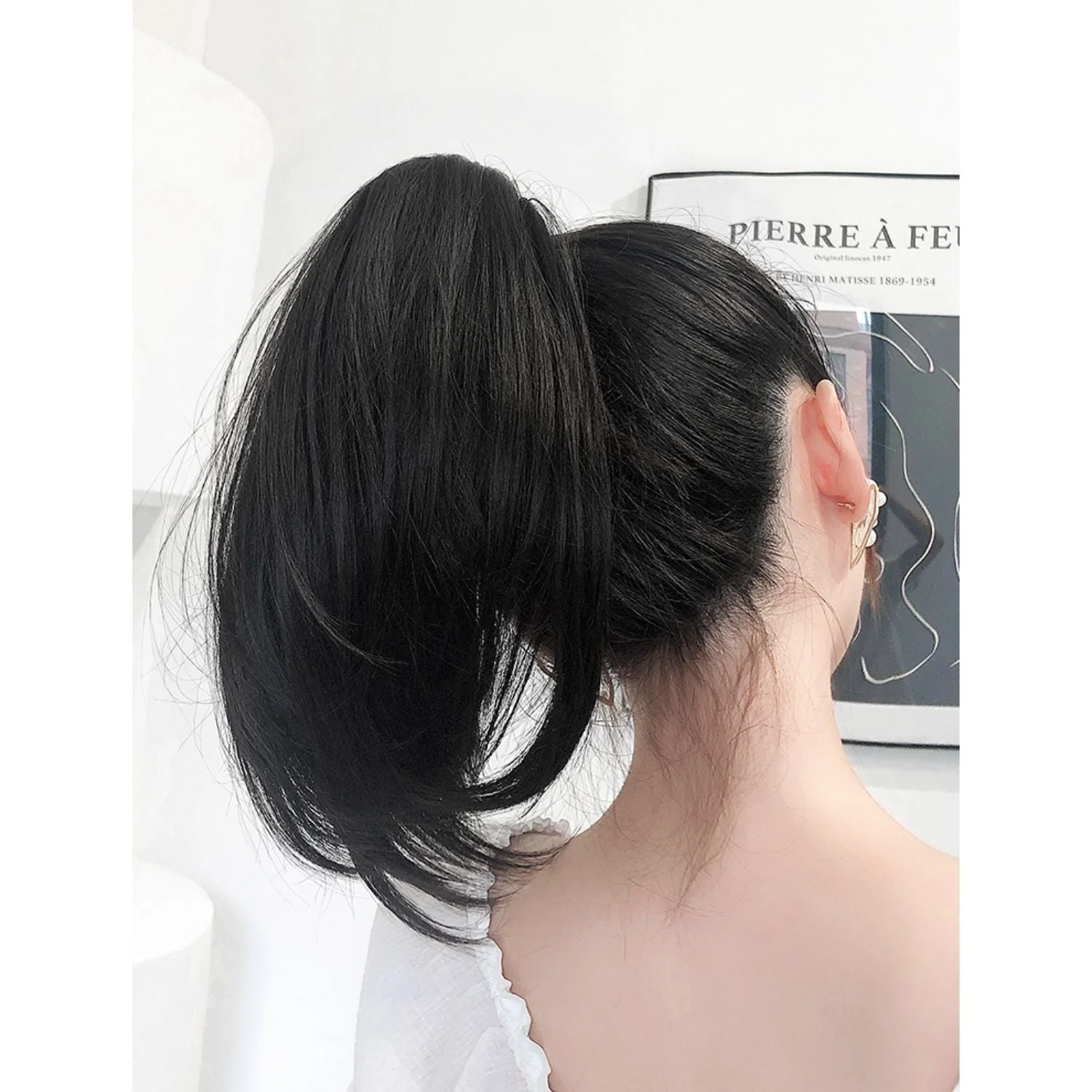 Wig Ponytail Clip-on Short Inner Buckle - Image 3