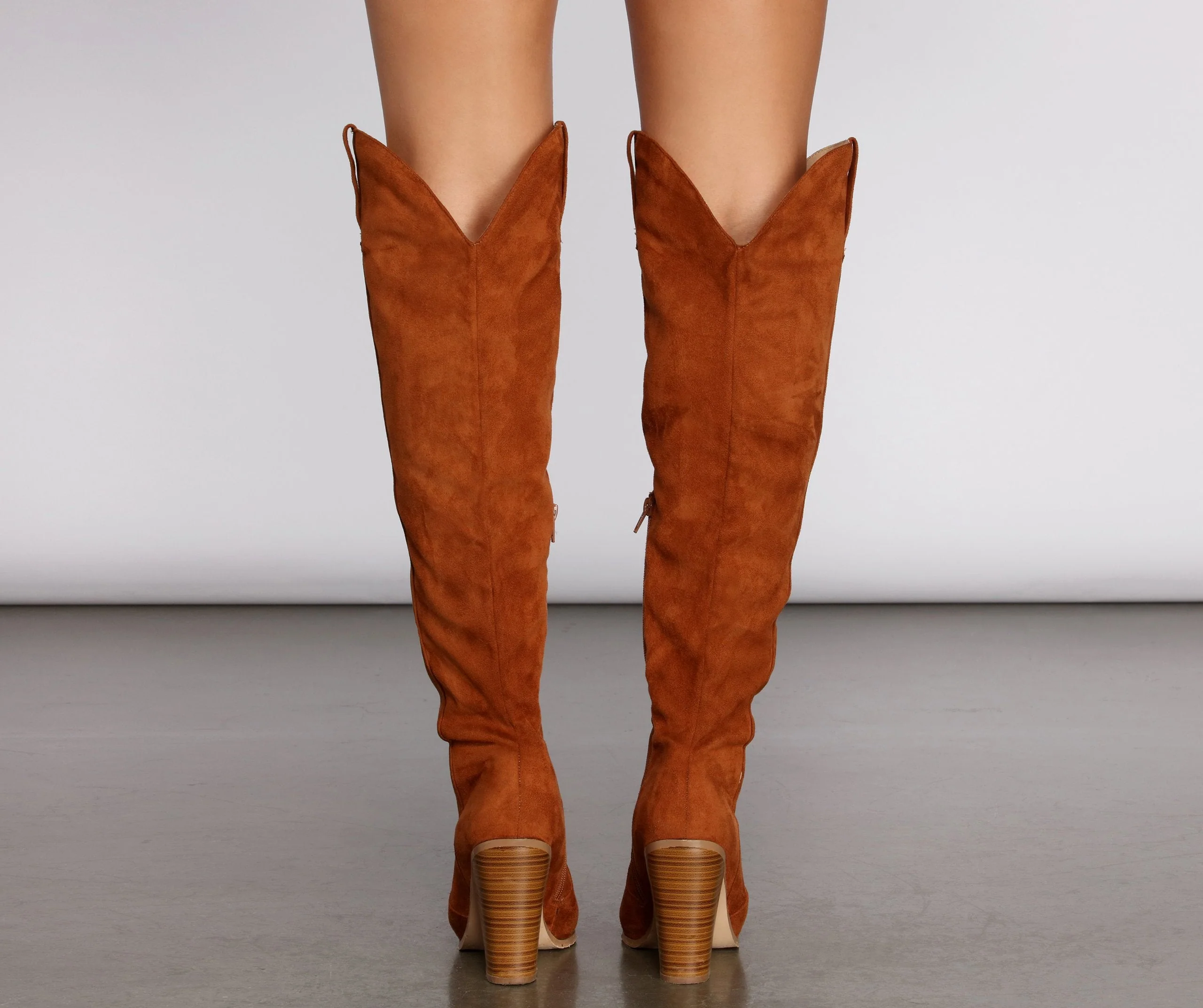 Wild West Knee-High Western Boots - Image 4