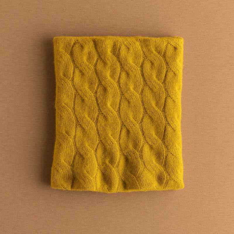 Winter Cashmere Ring Scarf - Image 2