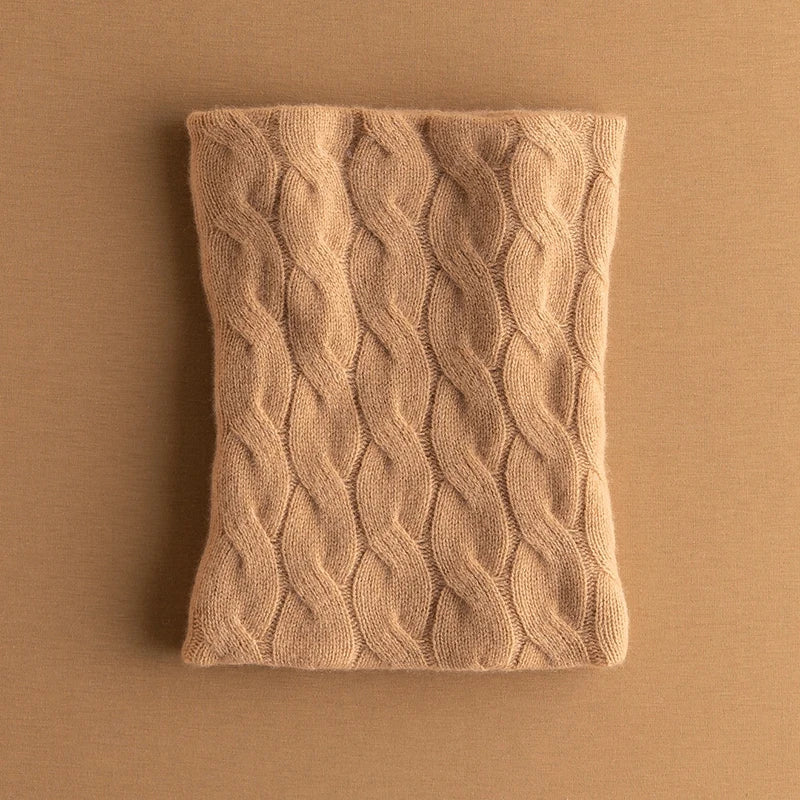 Winter Cashmere Ring Scarf - Image 3