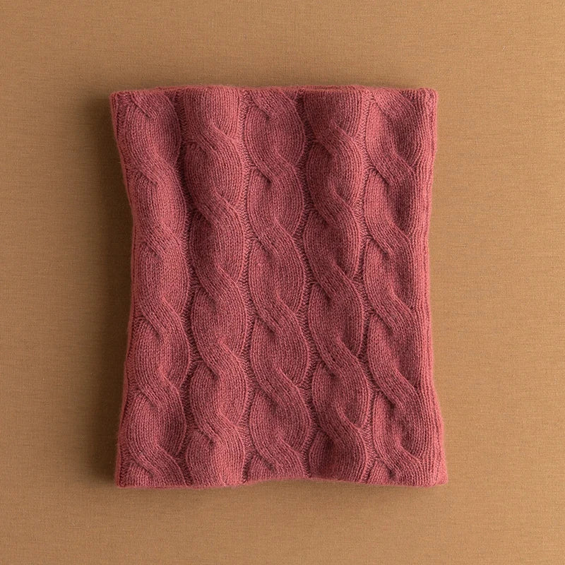 Winter Cashmere Ring Scarf - Image 5