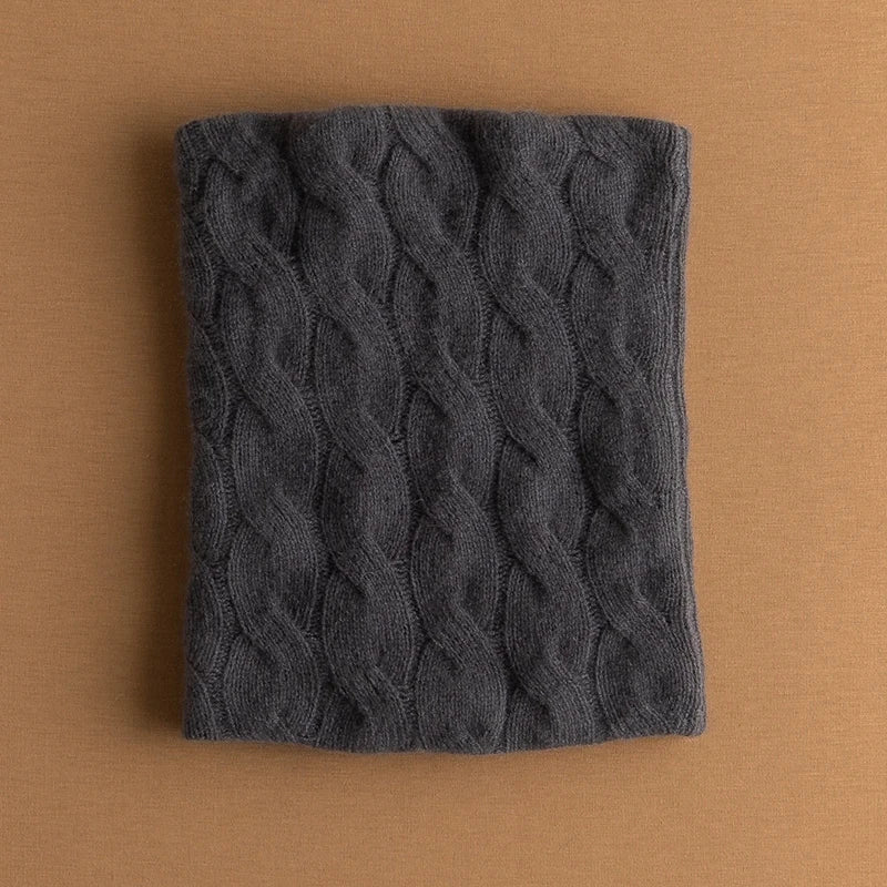 Winter Cashmere Ring Scarf - Image 6