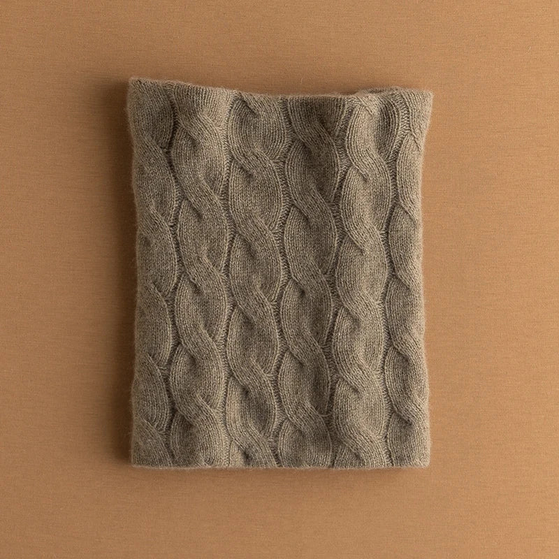 Winter Cashmere Ring Scarf - Image 7
