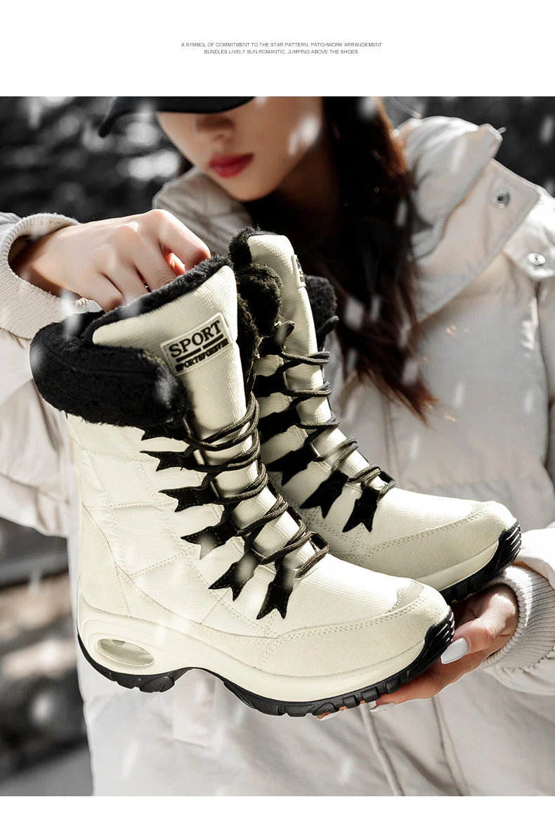 Winter Mid-Calf Snow Boots - Image 13