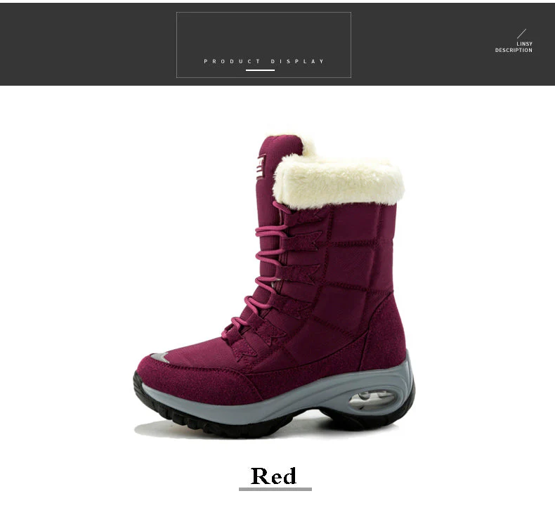 Winter Mid-Calf Snow Boots - Image 20