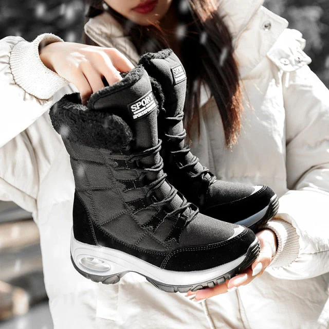 Winter Mid-Calf Snow Boots - Image 24