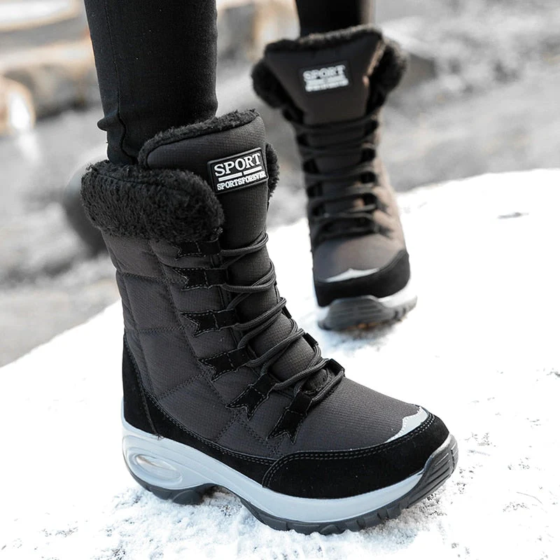 Winter Mid-Calf Snow Boots - Image 28