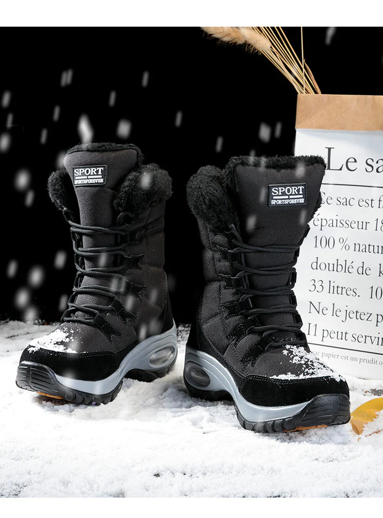 Winter Mid-Calf Snow Boots - Image 32