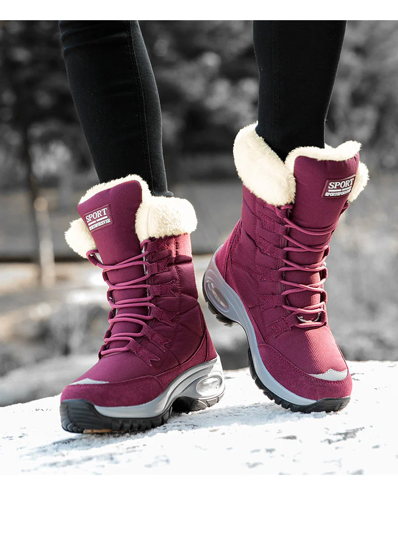 Winter Mid-Calf Snow Boots - Image 35