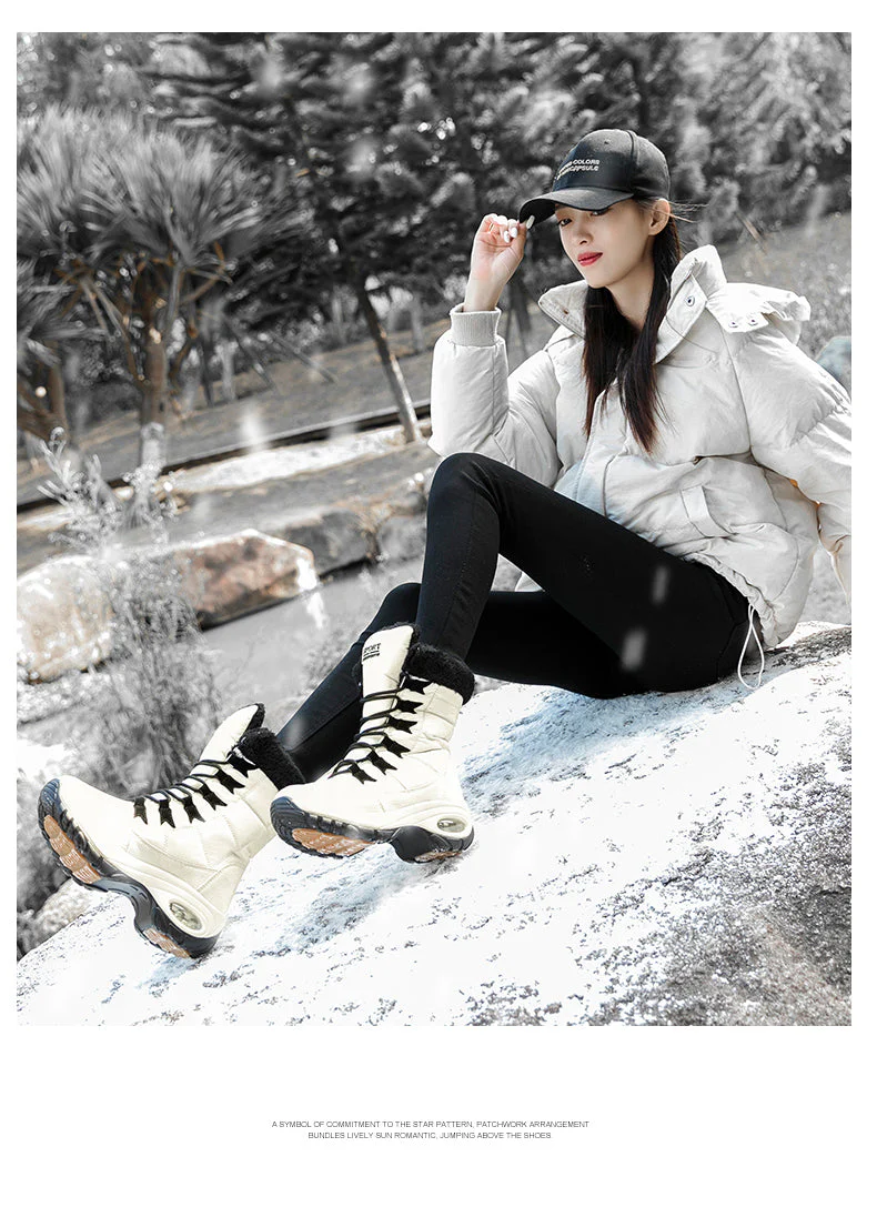 Winter Mid-Calf Snow Boots - Image 36