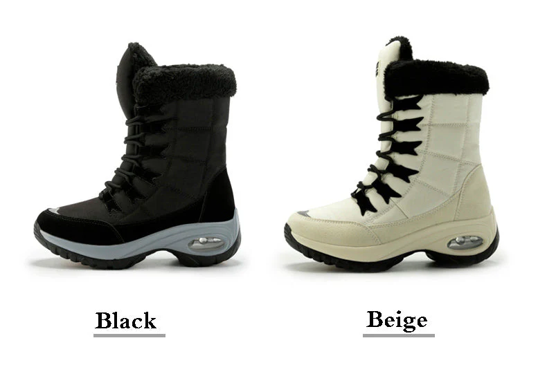 Winter Mid-Calf Snow Boots - Image 37