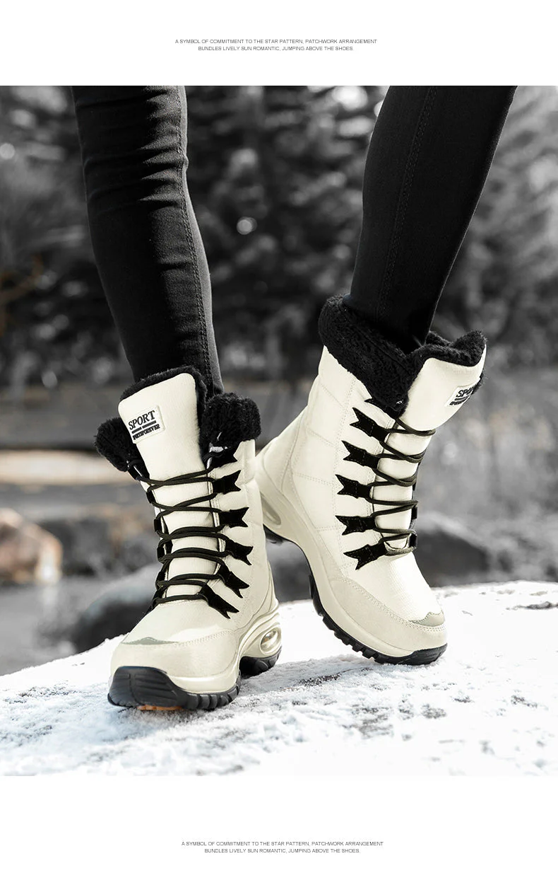 Winter Mid-Calf Snow Boots - Image 5