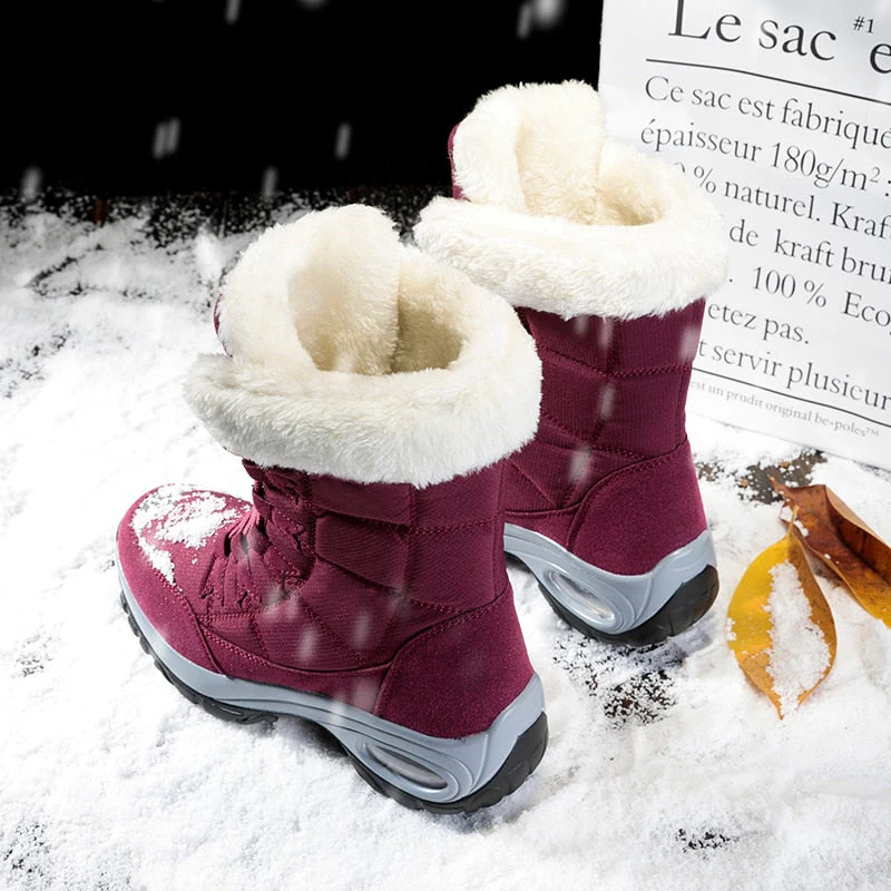 Winter Mid-Calf Snow Boots - Image 6