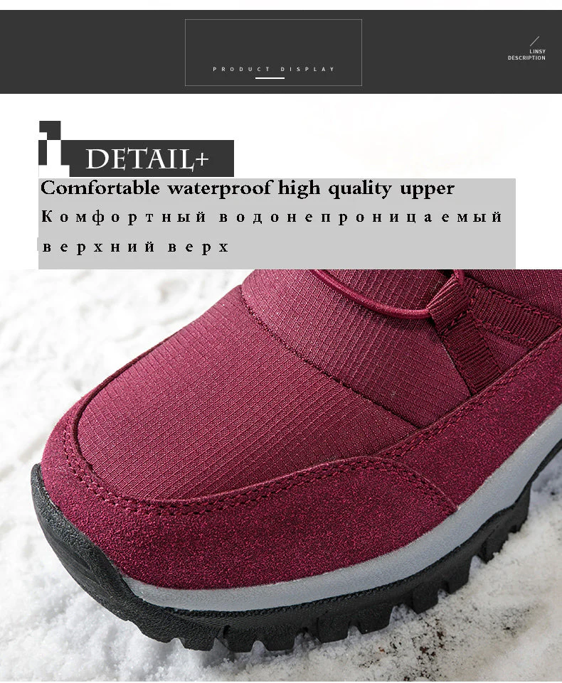 Winter Mid-Calf Snow Boots - Image 7