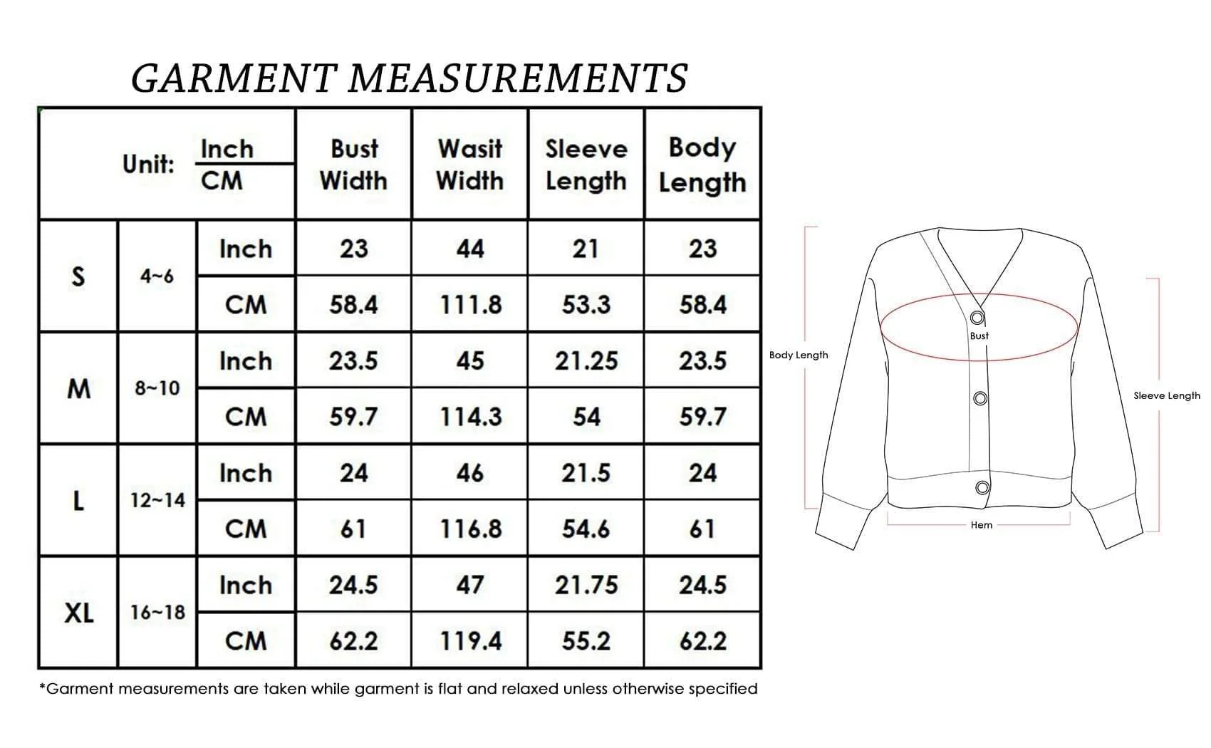 Lantern Sleeve Cardigan Button Down Open Front Knit Sweater Coat - Image 13
