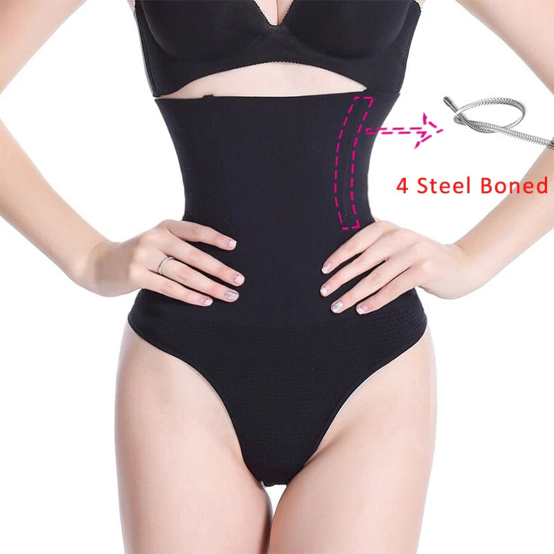 Women Shapewear High Waist Tummy Control Pants Body Shaper - Image 2